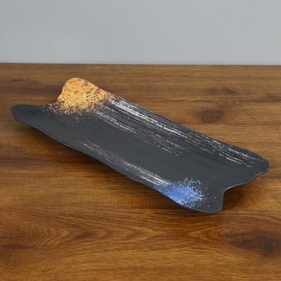 ราคาดี ร้านอาหารโรงแรมเลียนแบบเมลามีนอาหารเรียกน้ำย่อยจานสี่เหลี่ยมผืนผ้าอาหารGrade ออนไลน์