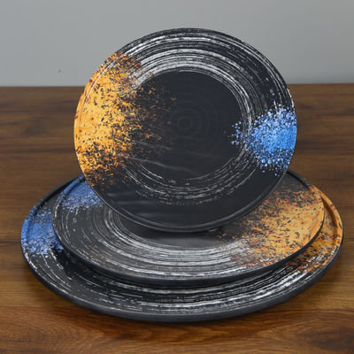 ราคาดี ขนาดต่างๆของจานเมลามีนกลมซูชิจานเมลามีนมีจำหน่าย ออนไลน์