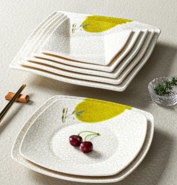 ราคาดี เครื่องใช้โต๊ะเมลาไมน์สีขาวขนาดใหญ่ โรงครัวพลาสติก ออนไลน์