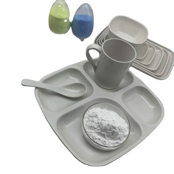 ราคาดี Plastic Raw Material Melamine Powder For Melamine Formaldehyde Resin ออนไลน์