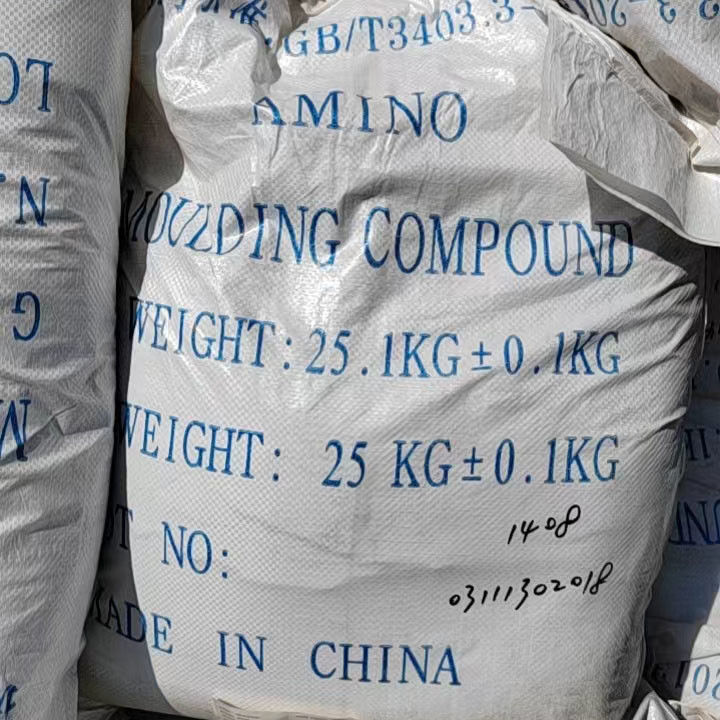 25kg/Bag White Urea Formaldehyde Moulding Powder Melamine Based
