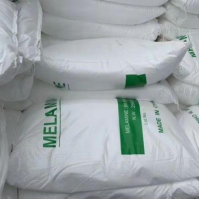 ราคาดี เกรดอุตสาหกรรม 99.8% Tripolycyanamide / Melamine White Crystal Powder ออนไลน์