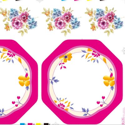 ราคาดี ตัวอย่างมีและฟรี Melamine Plate Decal กระดาษกับ Die การตัด ประเภทของ Kiss Cut ออนไลน์