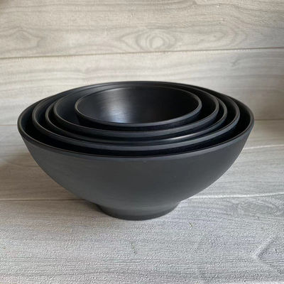 ราคาดี 100% Foor Grade สีดํา Melamine เซ็ตจานรับประทาน ออนไลน์