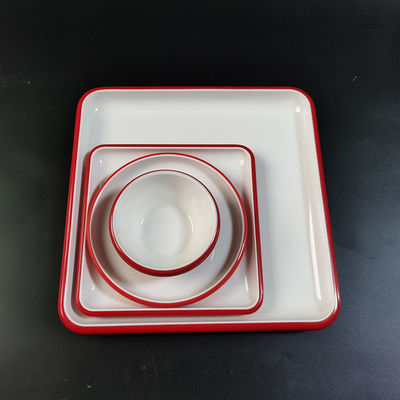 ราคาดี การบรรจุที่กําหนดเอง Melamine พาวเดอร์การพิมพ์ สีแดง 100% Melamine พาวเดอร์ ออนไลน์