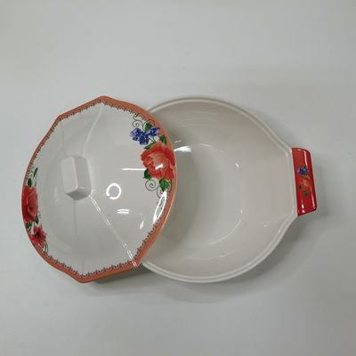 Melamine Molding Compound Powder Customized MMC Melamine White Tableware Sets ไม่เป็นพิษ ทนต่อน้ํา