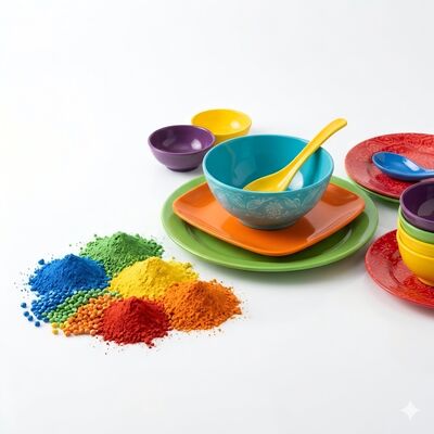 ราคาดี Food Health Standard Melamine Molding Compound For Melamine Crockery ออนไลน์