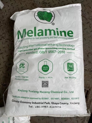 ราคาดี 99.5% Min Pure Melamine Powder Food Grade สำหรับอุตสาหกรรมเครื่องใช้บนโต๊ะอาหาร ออนไลน์